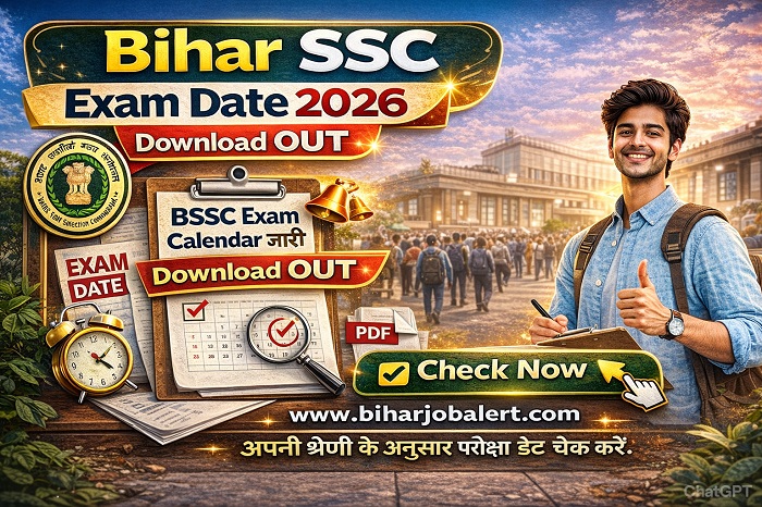 Bihar SSC Exam Date 2026