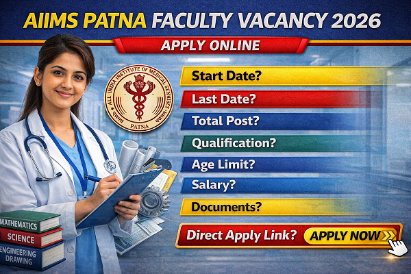AIIMS Patna Faculty Vacancy 2026