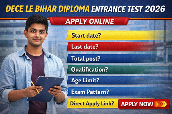 Bihar Diploma Entrance Test 2026