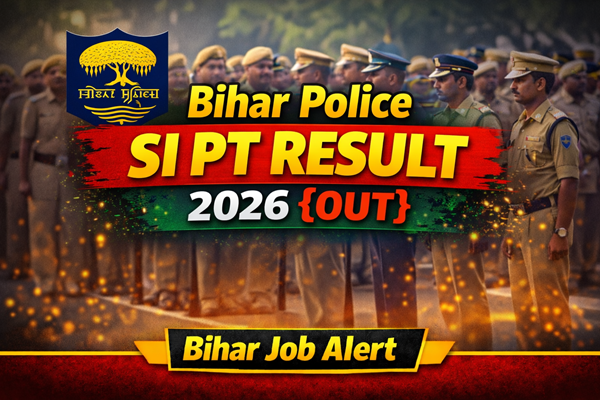 Bihar Police SI PT Result 2026