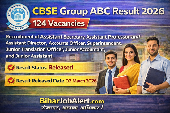CBSE Group ABC Result 2026