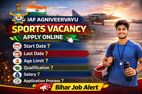 IAF Agniveervayu Sports Vacancy 2026