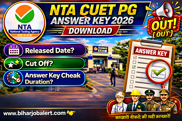 NTA CUET PG Answer Key 2026