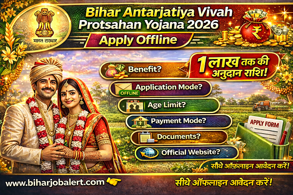 Bihar Antarjatiya Vivah Protsahan Yojana 2026