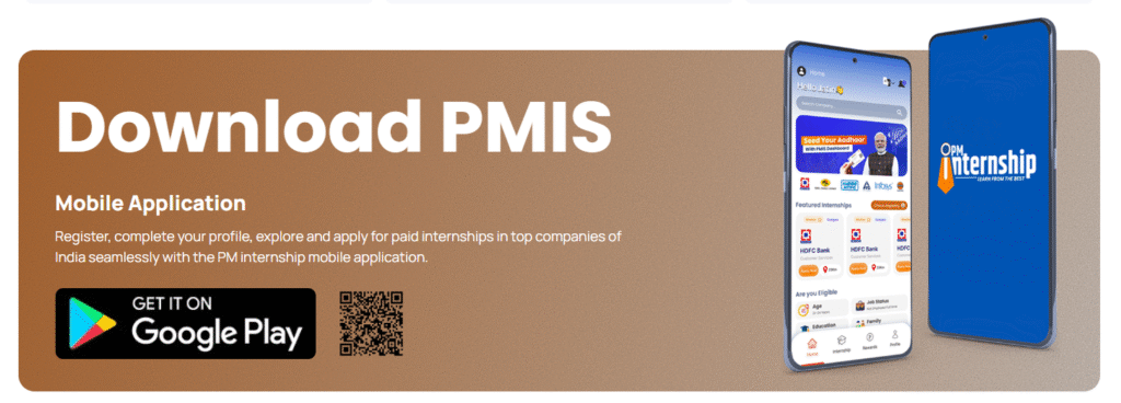 Prime Minister Internship Yojan mobile application