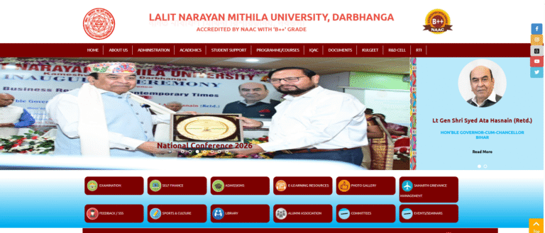 LNMU UG Session 2026 -30 Admission 2026