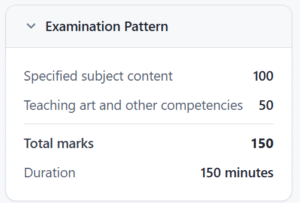 Bihar stet exam pattern